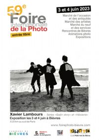 59e édition de la Foire internationale de la Photo à Bièvres. Du 3 au 4 juin 2023 à Bièvres. Essonne.  13H00
